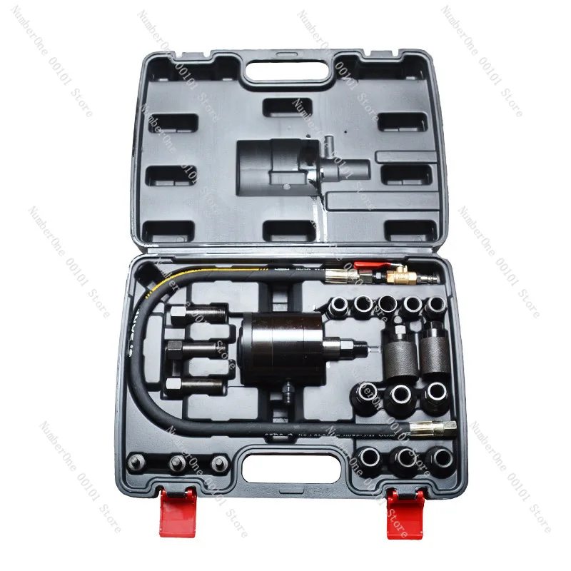 Pneumatic diesel injector removal pull horse tool set quick injector car removal injector repair tool
