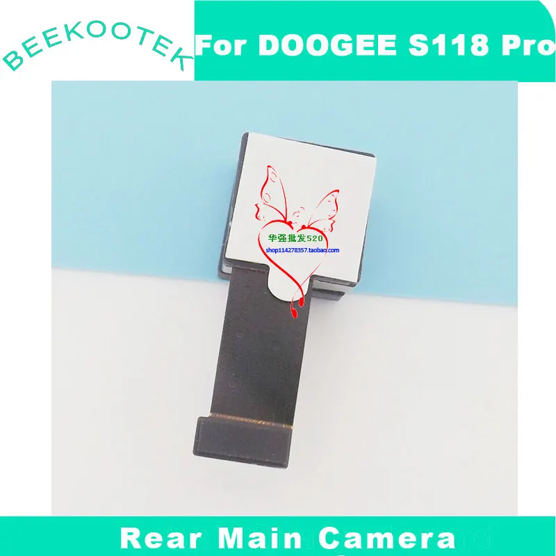 New Original DOOGEE S118 Pro Rear Main Camera Cell Phone Back Camera Wide Angle Camera Night Vision Camera For DOOGEE S118 Pro