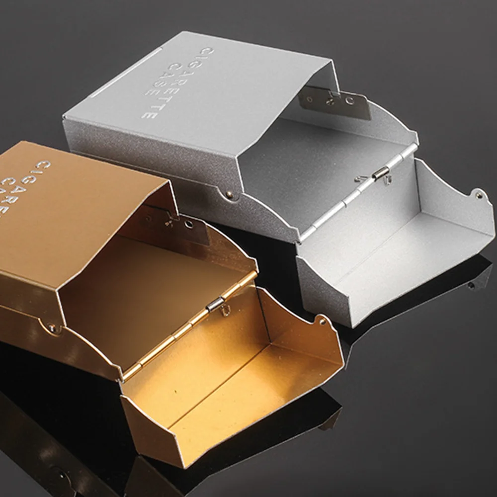 Aluminum  Cases Anti-wrinkle Tabacco Holder Box for Home & Business Ocassions