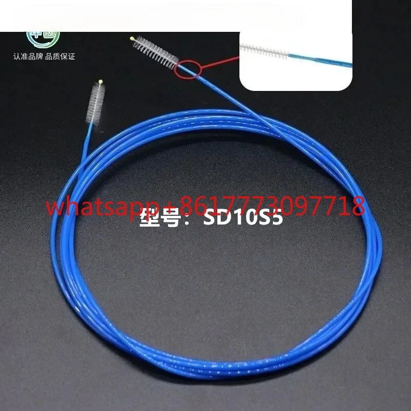 

Disposable dual head cleaning brush for gastroscopy endoscope soft brush