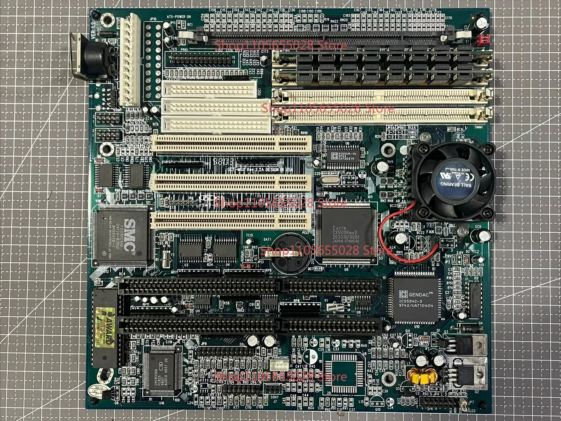 For Lianxun GCT-MGX 180 Antique Computer Main Board Rev: 2.2A