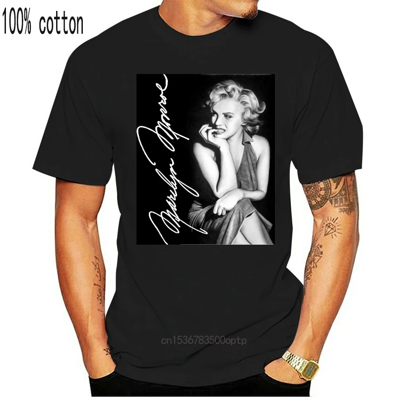 Men T Shirt Marilyn Monroe T Shirt Purple on Black tshirts Women T-Shirt