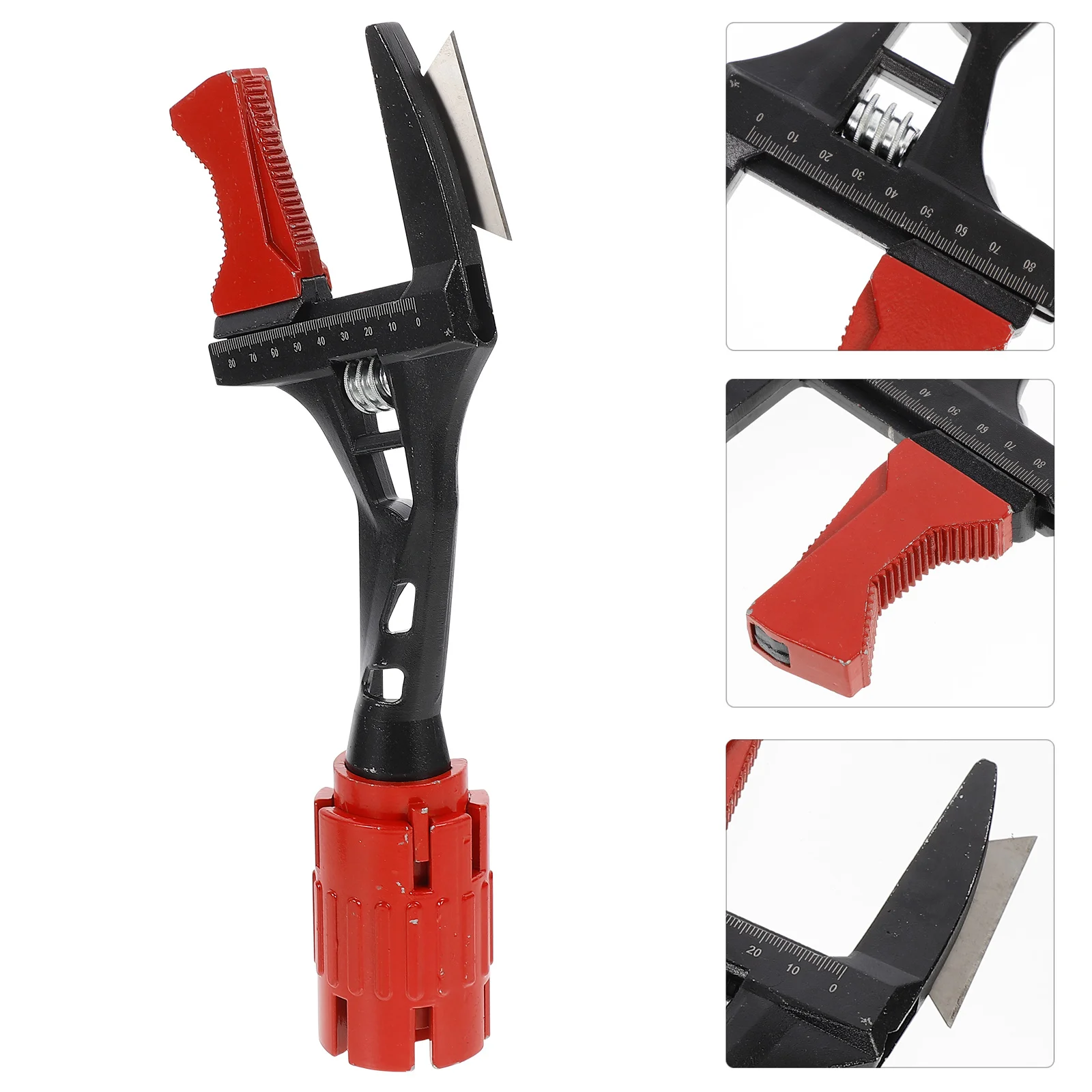 

1Set Adjustable Water Sink Wrench Sturdy Plumbing Wrench Flexible Use Kitchen Faucet Maintenance Spanner Adjustable Spanner