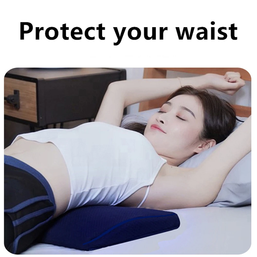 

Memory Foam Orthopedic Bedding Pillows Waist Back Support Cushion Slow Rebound Pressure Pillow for Pregnant Women