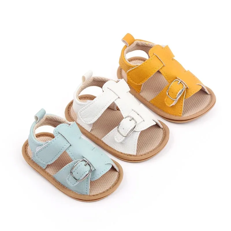 

Baby Summer Sandal for Toddler 0-1 Years Casual Anti-slip Soft PU High Quality Casual Walking Shoes Outdoor Summer Shoes