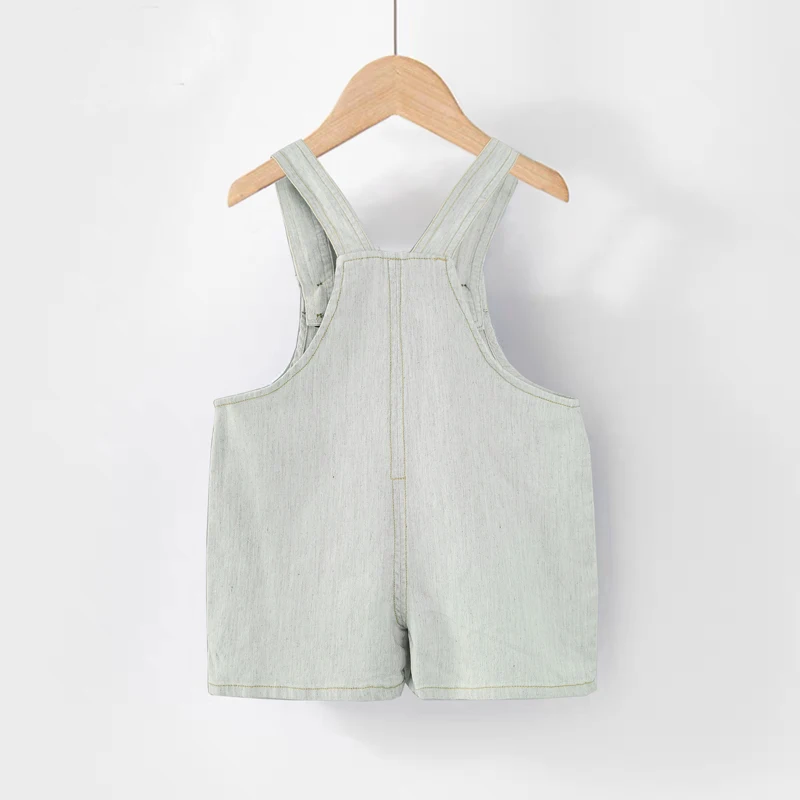 IENENS Summer Kids Baby Boys Jumper Pants Denim Shorts Jeans Overalls Toddler Infant Girl Playsuit Clothes Clothing Trousers