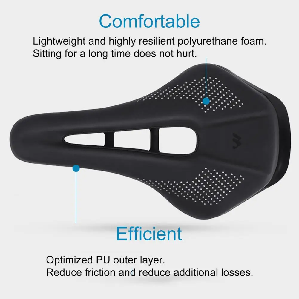 Bicycle Cushion Hollow Road Bike Seat Saddle Soft Seat Cushion Breathable Bicycle Saddle MTB Cycling Racing Seat Cushion