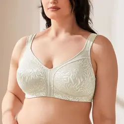 Wingslove Wireless Full Coverage Minimizer Bra - Plus Size, Multiple Sizes Available, Non-Padded Unlined Soft, Women's Everyday