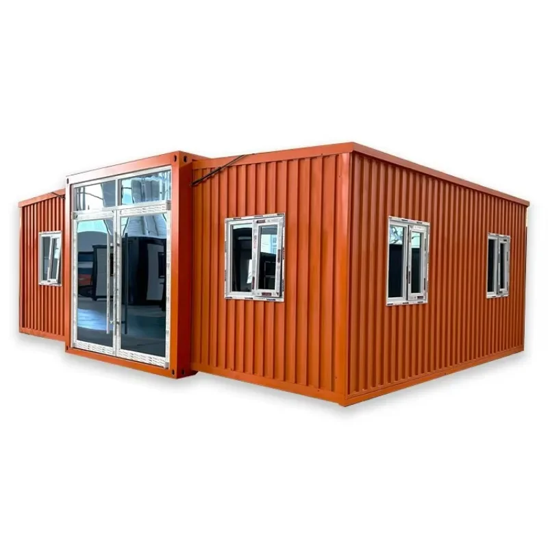 Luxury 40ft Container House Expandable 1-3 Bedrooms With 1 Bathroom Prefab Building Price Villa