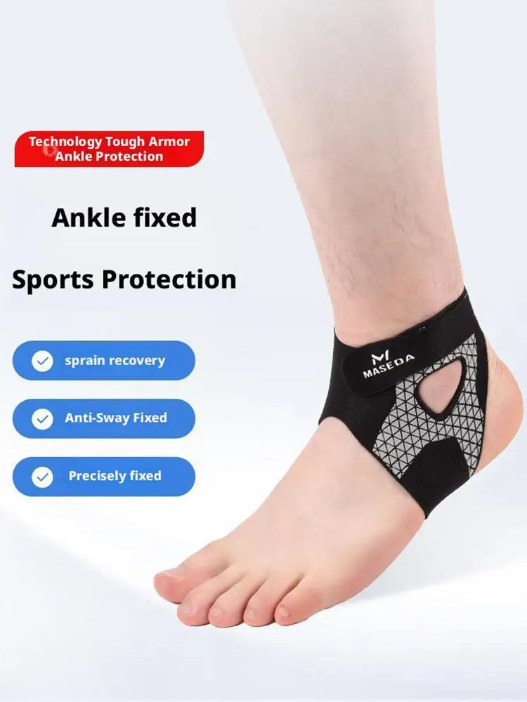 Attelle de cheville Ultra-fine, sangle bidirectionnelle, Compression, stabilise, Compression réglable, Support de cheville, Protection respirante