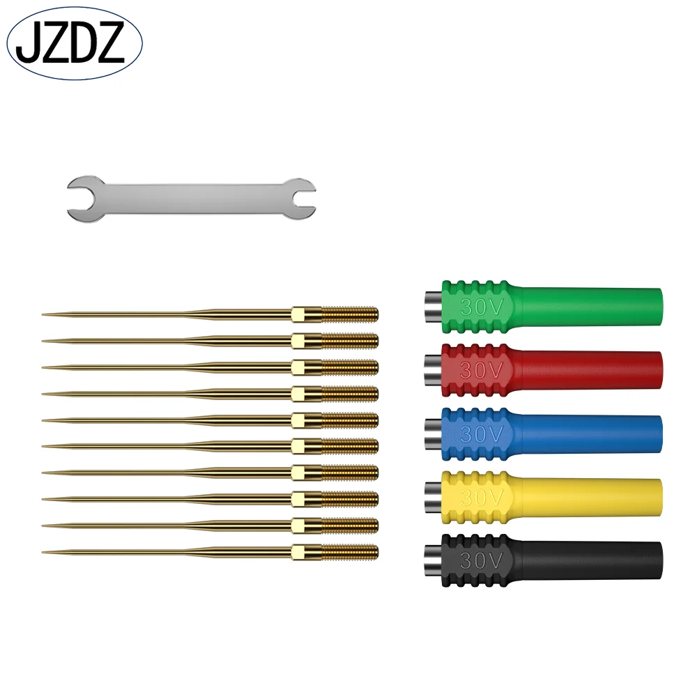 JZDZ multimetr wielofunkcyjny sonda testowa zestaw pinów dla motoryzacji/elektryczne narzędzia diagnostyczne naprawy DIY JT8001-1