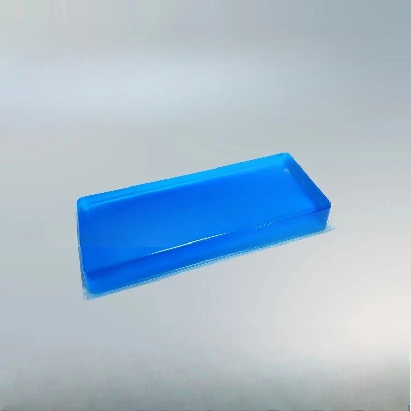 Prone position support system: polymer gel chest and hip pad to help stabilize the surgical position