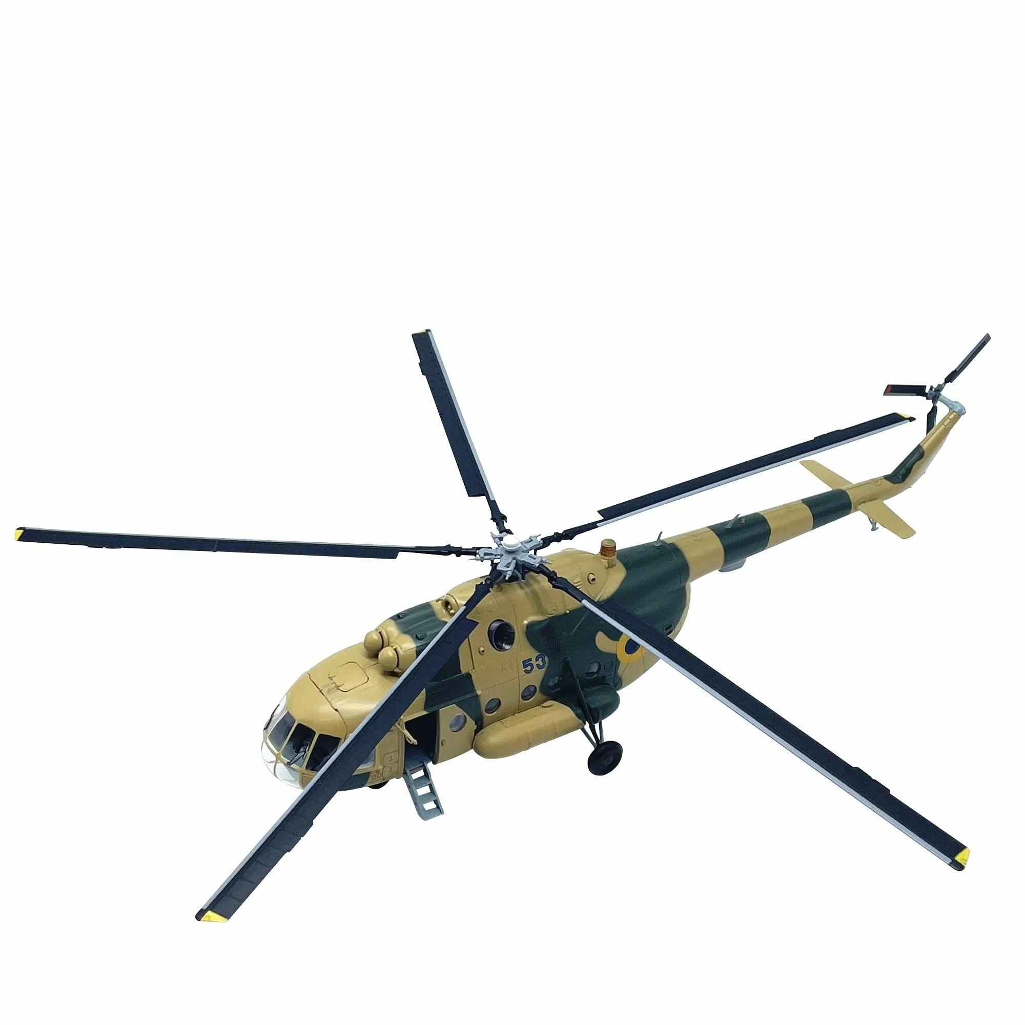 1/72 Scale Russia MI-8 Transport Helicopter Simulation Plastic Model Airplanes Static Finished Diecast Plane For Collection Gift