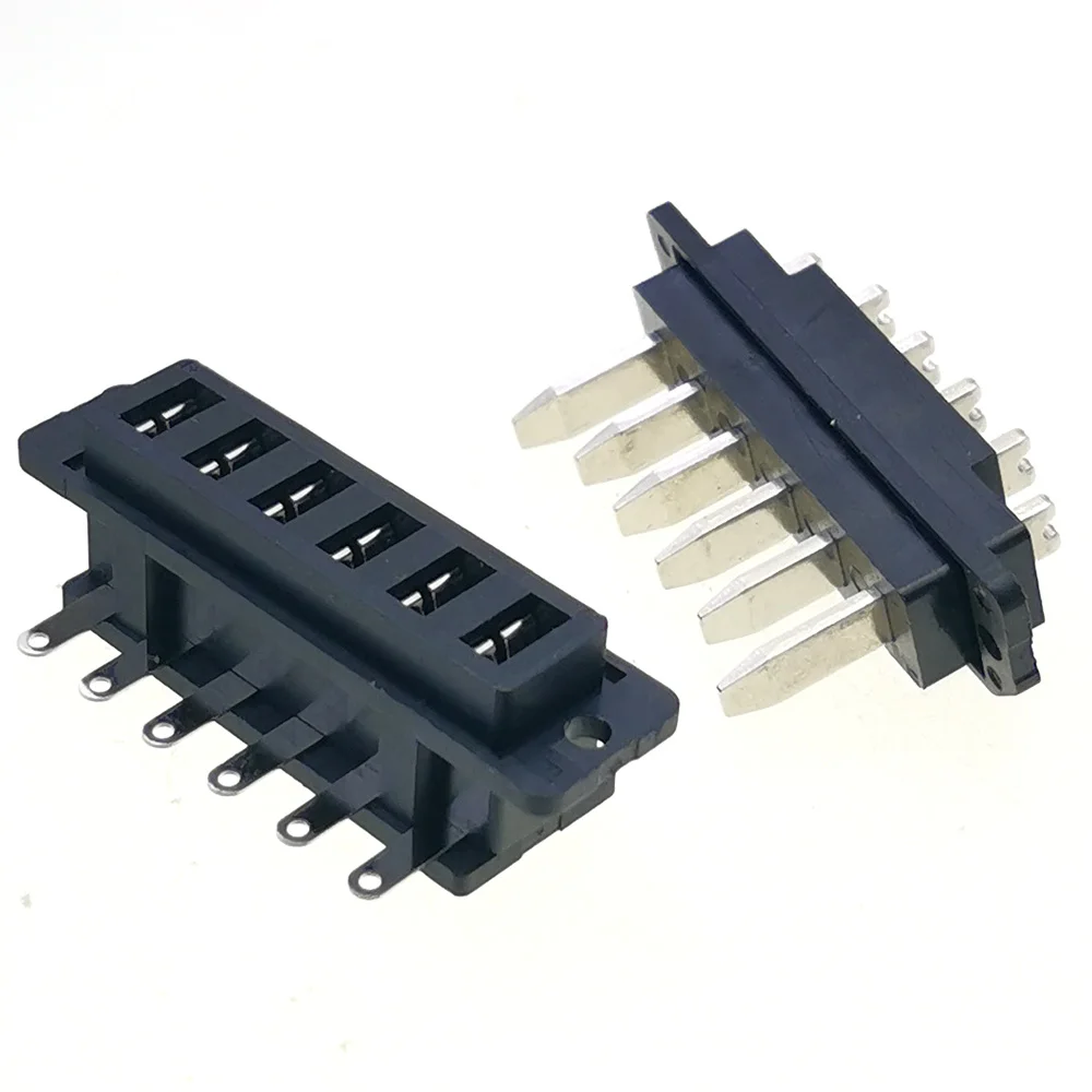 1pcs 6P High Current Electric Lithium Battery Connector Connector 6PIN Fast Plug Charging and Discharging Plug Socket