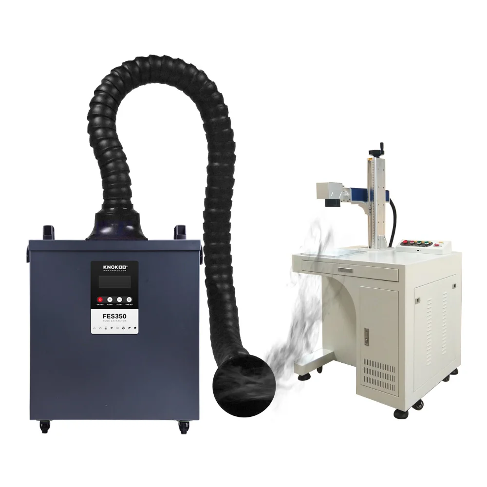 

KNOKOO фильтр с активированным углем 350 Вт, поглотитель дыма, лазерная резка, лазерная гравировка, экстрактор дыма, удаление дыма и запаха в парикмахерской