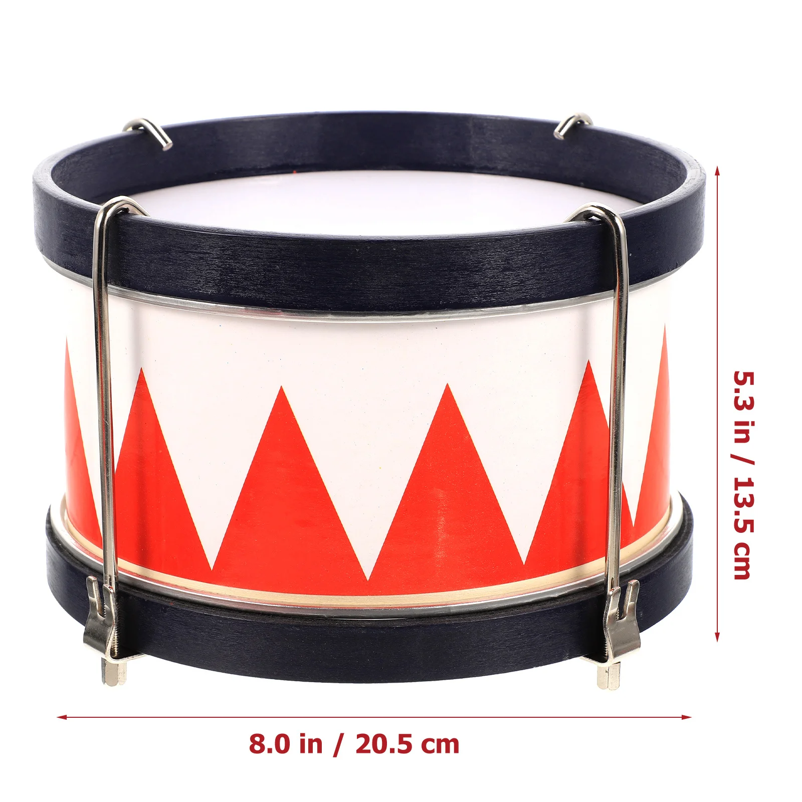 1 Set Kids Percussion Instruments Metal Wood Children Snare Drum Educational Music For Toddler Hand-Eye Coordination Development