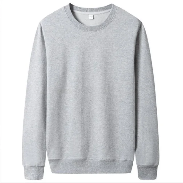 Men's Fashionable Thin Solid Color Pullover Hoodie for Autumn Casual Street Style Ideal Wear 6