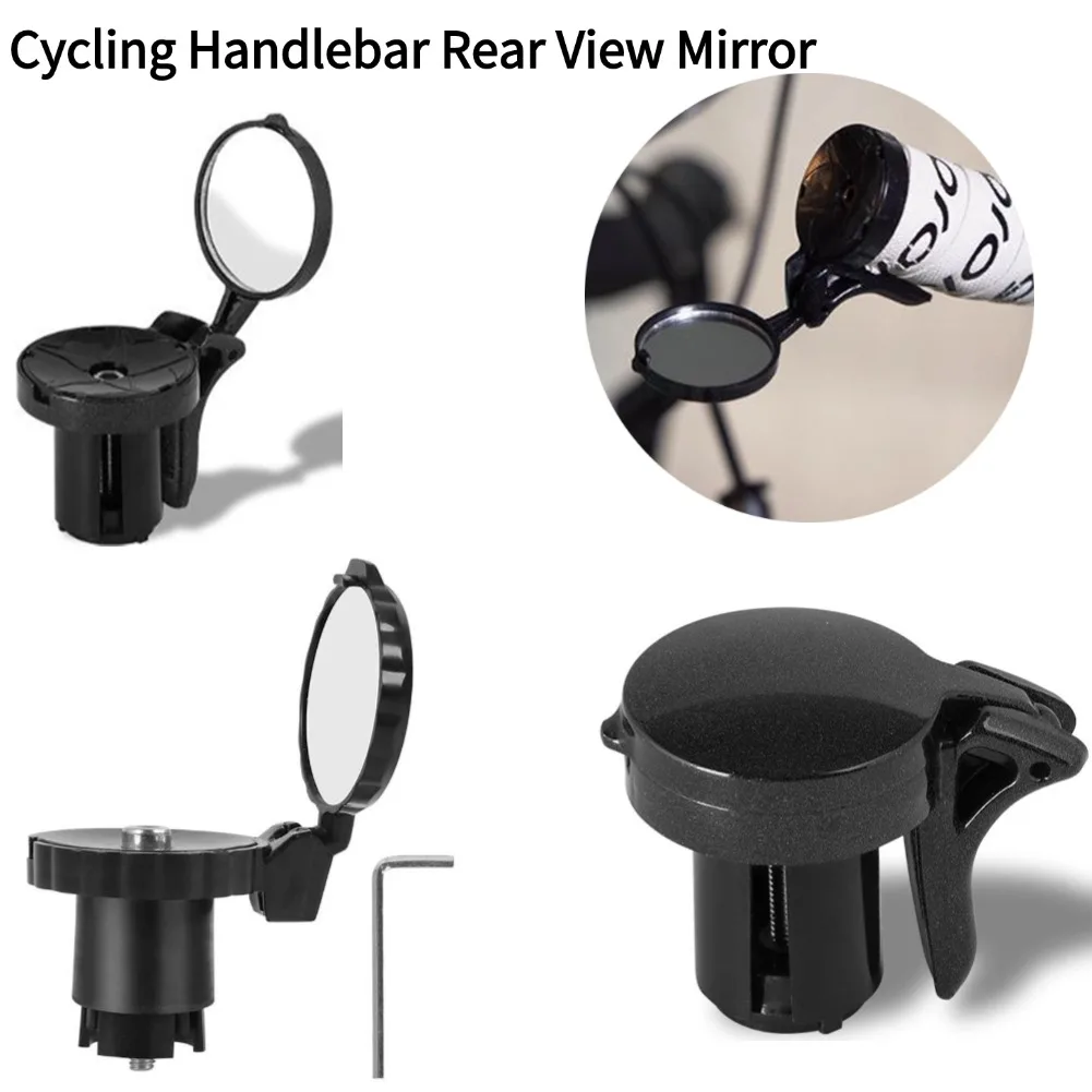 Universal Bicycle Rearview Mirror Adjustable Rotate Handlebar Drop Handlebar Rear View Mirrors for MTB Road Bike Accessories