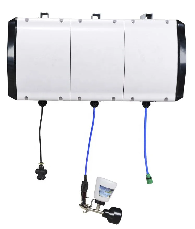 Automatic Retractable Reel Steamer Foam Car Washer PP/ABS Water Hose