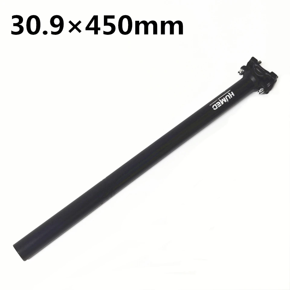 Fahrradsattelstütze 27,2/30,9/31,6mm Schwarz, 450mm Länge MTB Rennrad Sattelrohr Ersatzteile – Detail 8