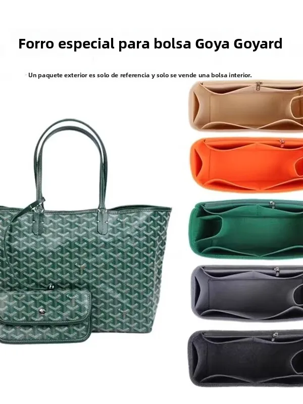 Bolsa interior de fieltro para Goya, organizador de almacenamiento de cepillos de dientes, estilo sencillo, universal, para e...