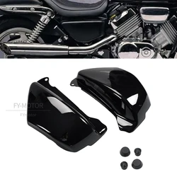 Motorcycle Battery Side Fairing Cover Left Right Guard Protector Fit For Honda Magna VF750 VF750C 1994-2004