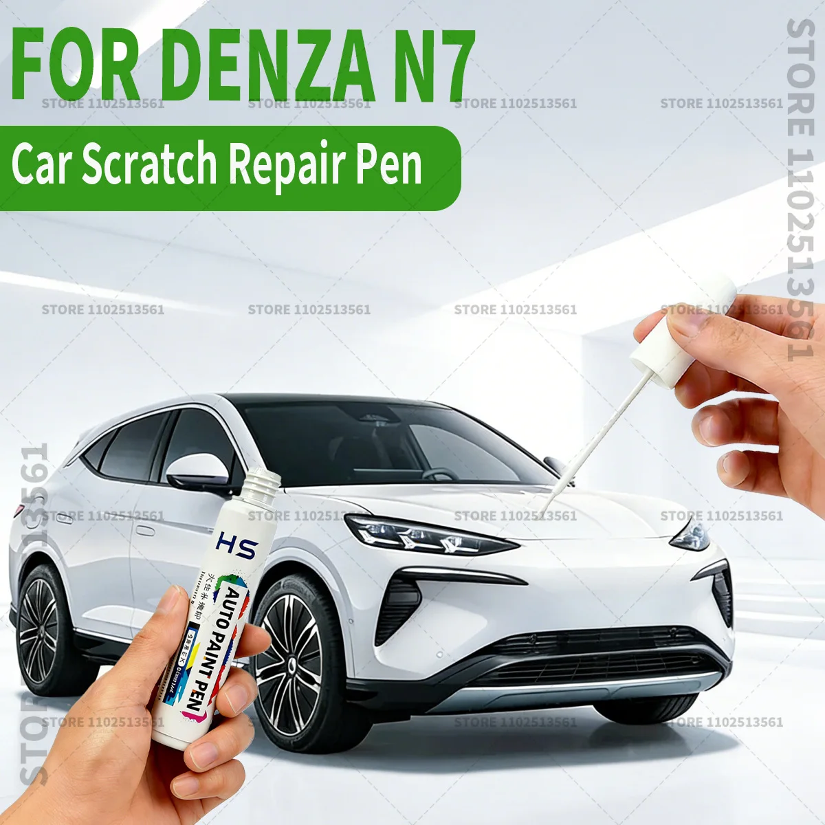 

Ручка-корректор для удаления царапин и ремонта краски Denza N7: Monet Gold, Sunny White, 117 Aurora Purple, Thrombin Black, Twilight Moon Red