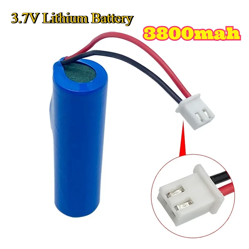 Batería de litio Original de 3,7 V, 18650, 3800mah para linterna, Altavoz Bluetooth, cortadora de pelo, luz Led, tablero de protección PCB para coche de juguete