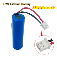Original 3.7V 18650 3800mah Lithium Battery for Flashlight Bluetooth Speaker Hair Clipper Led Light Toy Car PCB Protection Board