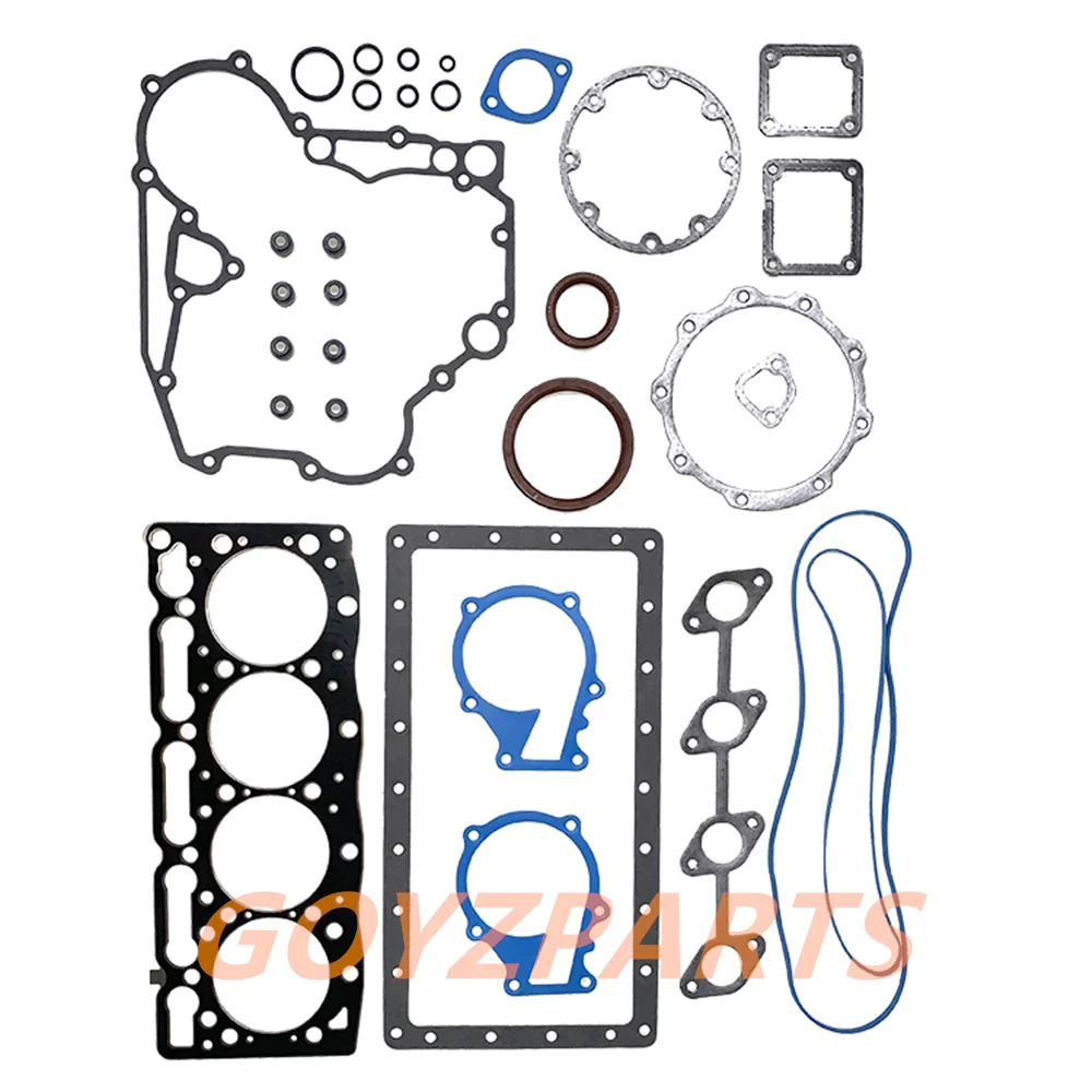 Full Gasket Kit For Kubota Engine Tractor With Head Gasket OEM V1505 Car Accessories Part