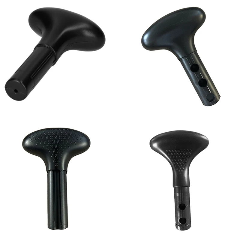 SUP Paddle Handle Surf Fixed Straight Paddle Grip Plastic Handle Replacement Accessories