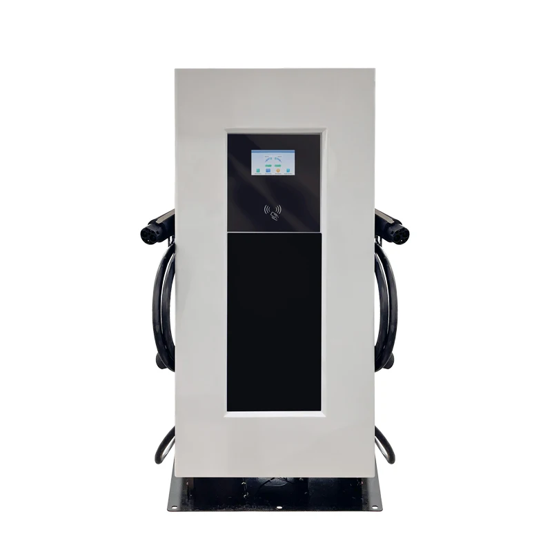Smart APP 40Kw 60Kw 80Kw Dc Electric Fast Charging Station CCS2 GBT Plug Three Phase Floor Mounted Public Commercial Ev Charger