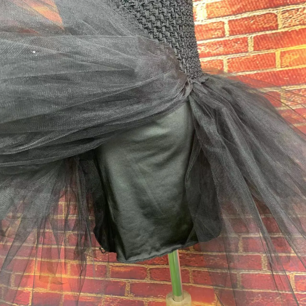 Girls Black Cat Tutu Dress Children Birthday Party Tulle Dresses Halloween Kitty Cosplay Costume for Kids Carniva Fancy Outfit view 5