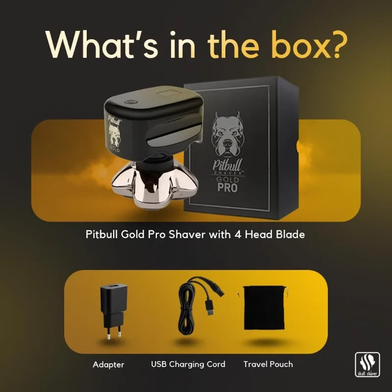ماكينة حلاقة الرأس والوجه الكهربائية بيتبول جولد برو