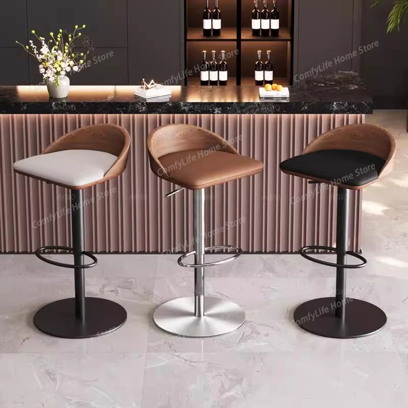 Nordic Gaming Bar Stools Computer Barber Relaxing Camping Bar Chairs Restaurant Design Luxury Bancos De Bar Trendy Furniture