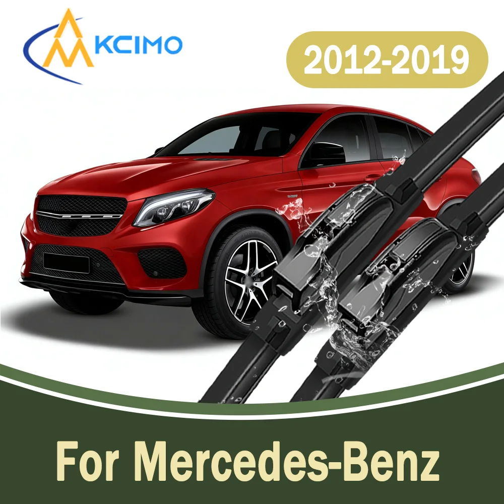 

All-Weather Front Windscreen Wiper Blades For Mercedes-Benz GLE W166 C292 2012-2019 Car Windshield Replacement Parts 2Pcs