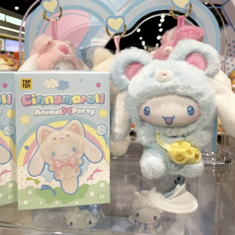 

TOPTOY cinnamoroll Aninat rarty Blind Box Figure Mystery Box Surprise Bag Pendant Collect Keychain Anime Doll Decor Toy