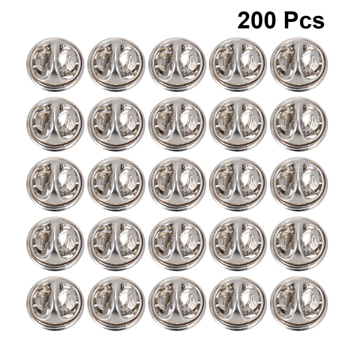 

200pcs Butterfly Hat Clutch Backs Copper Blank Pins Brooch Clasps Tie Tacks Lapel Holder Sturdy Light Diy Jewelry Making