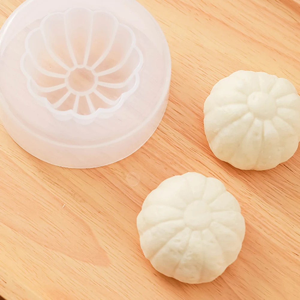 Transparent Stuffed Bun Mold With 2pcs DIY Pastry Baking Maker Mold For Pastry Pie