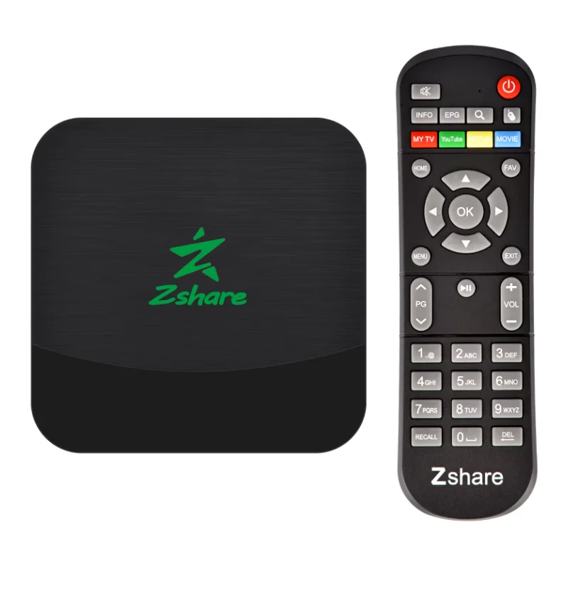 GTMEDIA Zshare Z1 Zshare Z1 Android 11 Tv Box high performance  with built-in Wifi and support Xtream Stalker  Built-in MyTV