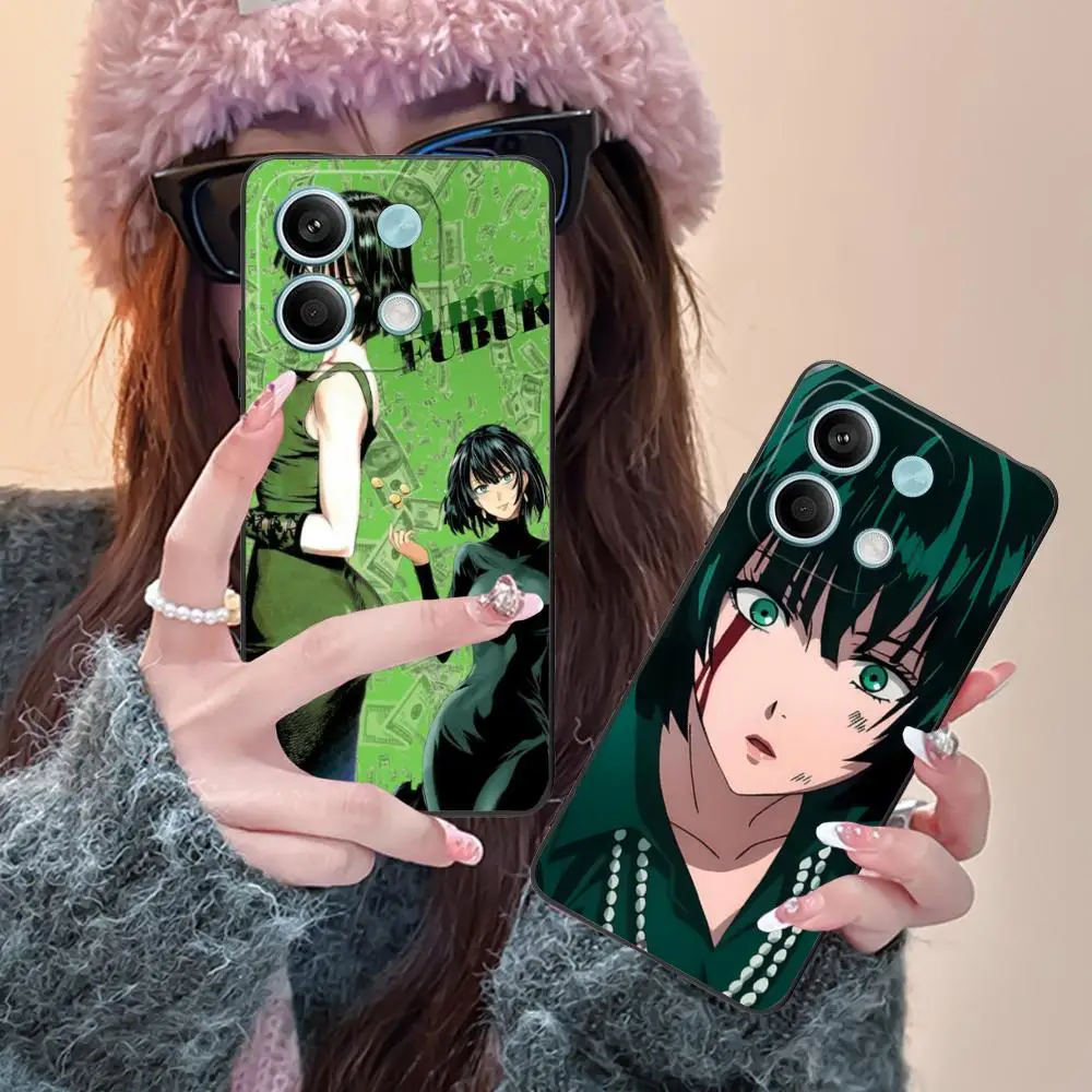 

Punch Man Fubuki Mobile Phone Case for POCO M6 M5 M4 M3 X7 X6 X5 X4 X3 F6 F5 F4 Pro GT 5G Colour Printing Protective Luxury