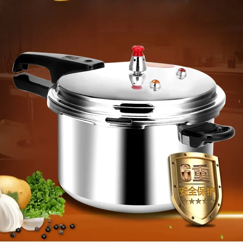 18/20/22/28cm Kitchen Pressure Cooker Electric Stove Gas Stove Energy-Saving Safety Cooking Utensils Outdoor Camping Cookware