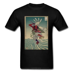 Mens T-Shirt Tengu Printing Tops T Shirt Japan Style TShirt  Cotton Crewneck Clothes Ctomized Summer Tees Wholesale