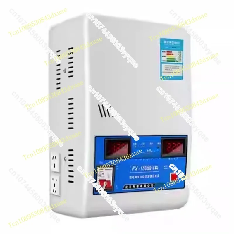 220V Household Automatic Voltage Regulator, 30000W High Power Single Phase Ultra-Low Voltage Stabilizer