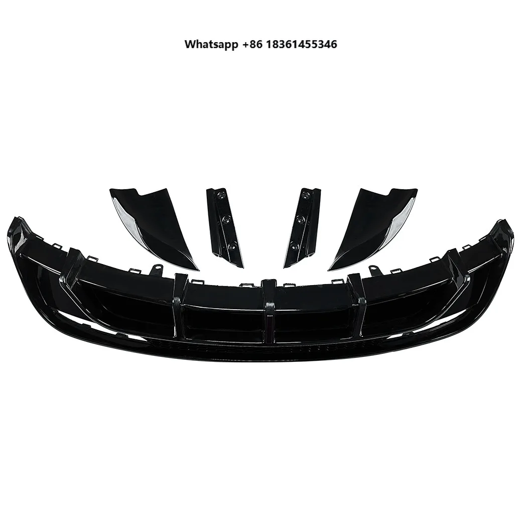 

for Model 3 2024+ Car Body Kits ABS Rear Bumper Diffuser Rear Lip Spoiler Splitter with Light