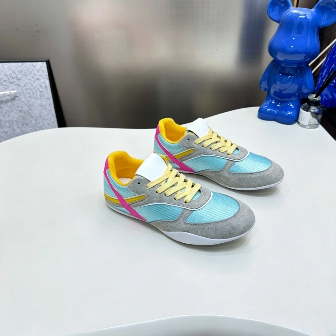 Handmade Casual Sneakers German Army Trainers Luxury Brand Women's Shoes Vintage Style Distressed Finish Footwear Holiday Gifts - view 4