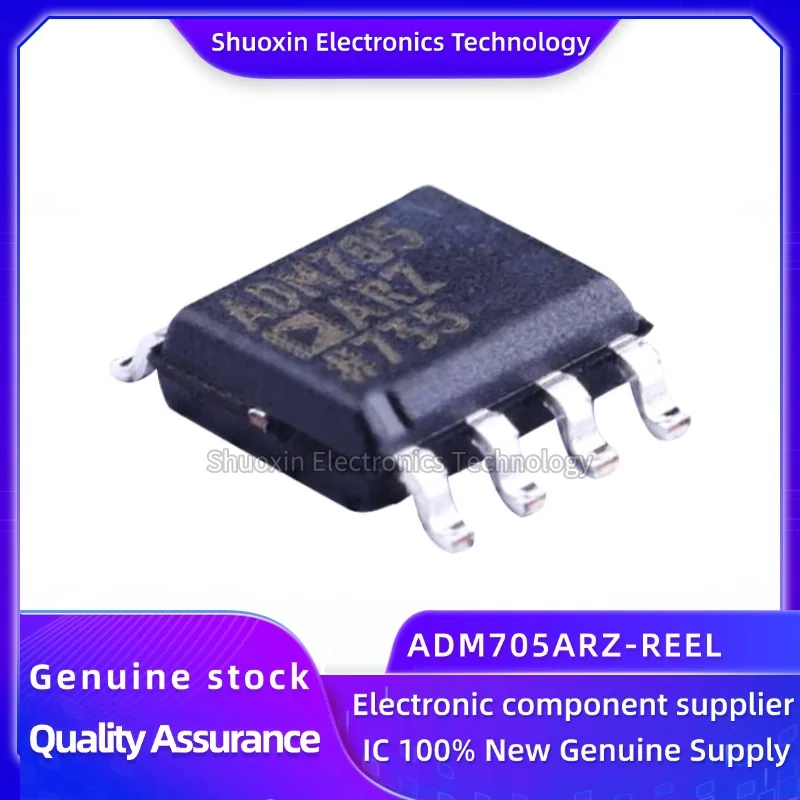 

10 Pieces/Batch 100% New Adm705Arz-Reel Adm705Arz Soic-8 Monitoring and Reset Chip