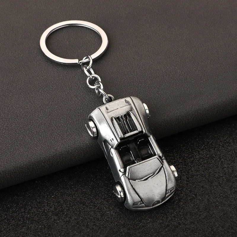 2024 Top selling Exquisite Car Model Keychain Convertible Sports Car Keychain Metal Car Pendant Keychain Cute Gift