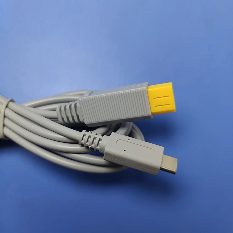 1Pcs 2M Grey Cable For WII For WII U Host PD Power Cable Charging Cable Cords Repair Accessories
