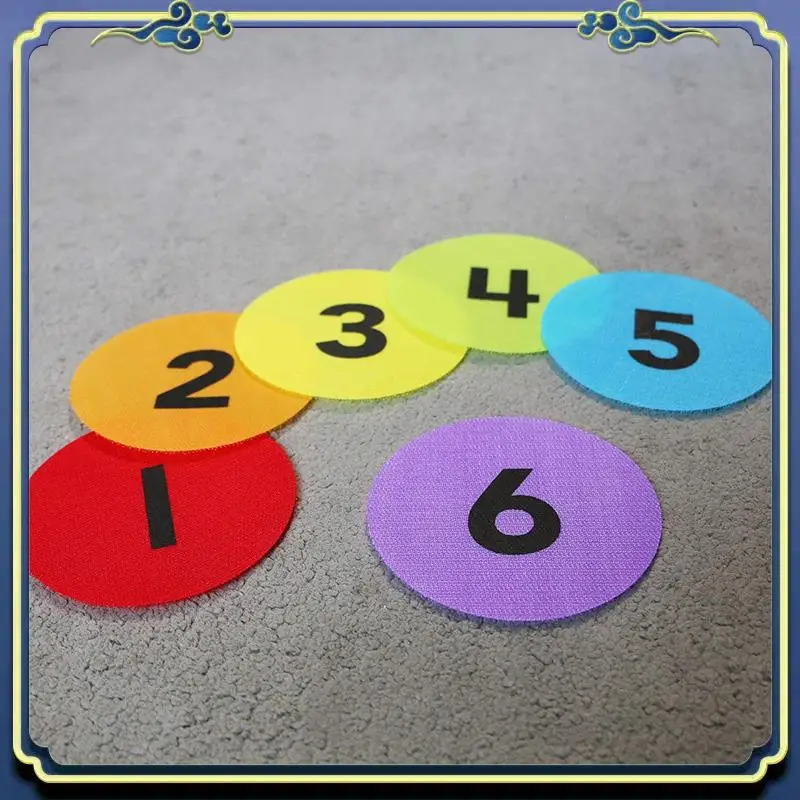 

A86P-Маркеры с цифрами 1-36, круги для пола в классе, коврики в горошек для детского сада, дошкольного возраста, наклейка для организации, 4 дюйма 3